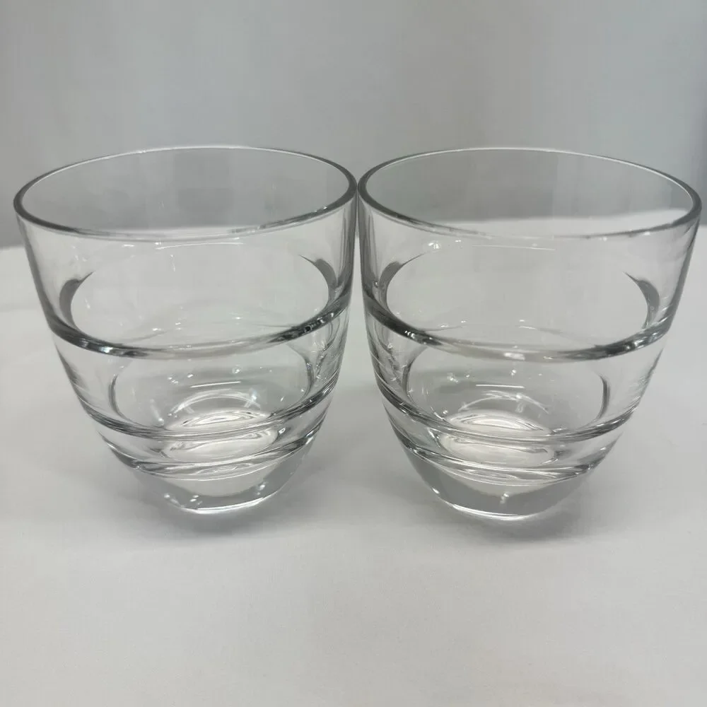 Villeroy & Boch 3.75” 8 oz Tumbler Old Fashion Glasses Set Of 4
